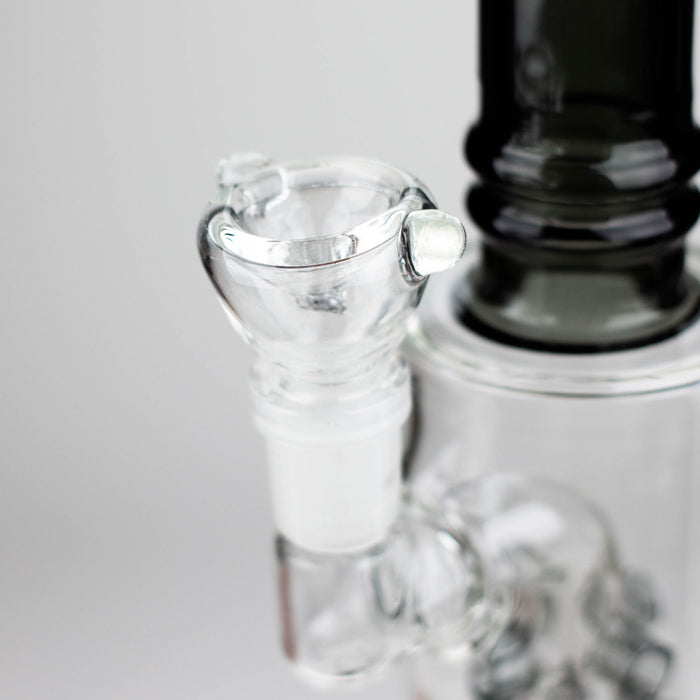 10" Glass bong with 8 holes water diffuser-Assorted Bongs Bongzie Smokes