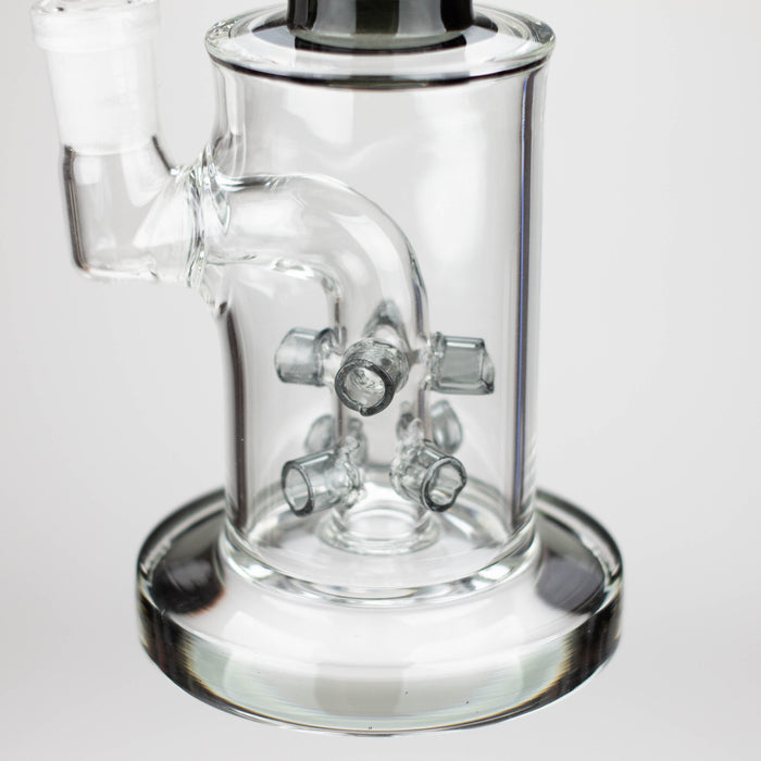 10" Glass bong with 8 holes water diffuser-Assorted Bongs Bongzie Smokes