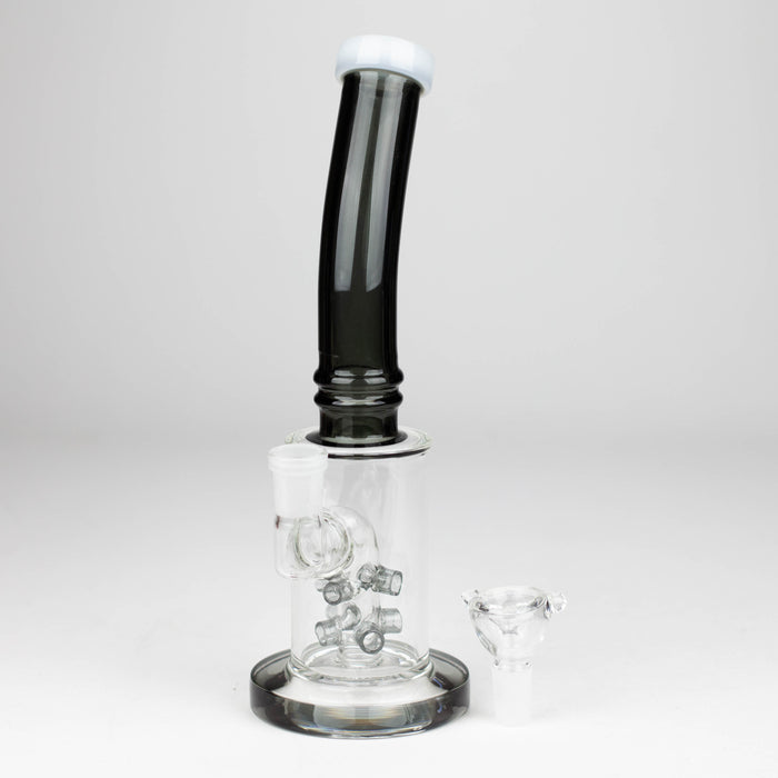 10" Glass bong with 8 holes water diffuser-Assorted Bongs Bongzie Smokes