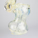 6" Single chamber Bubbler Glass Pipe Bongzie Smokes