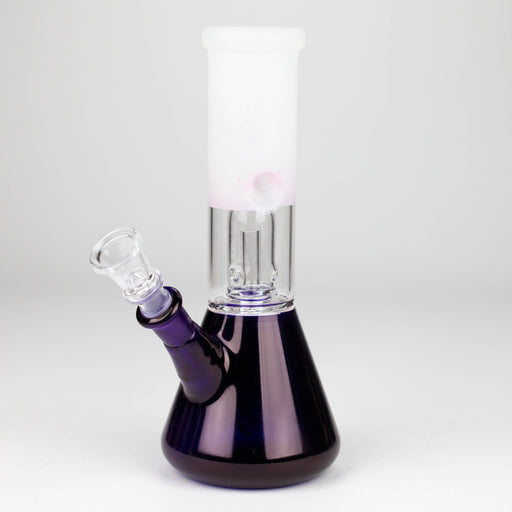 8" Single Dome Percolator Ice Bong-Assorted Beaker Bong Bongzie Smokes