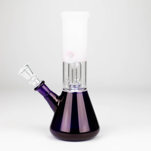 8" Single Dome Percolator Ice Bong-Assorted Beaker Bong Bongzie Smokes