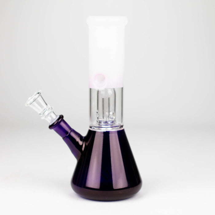 8" Single Dome Percolator Ice Bong-Assorted Glass Bong Bongzie Smokes