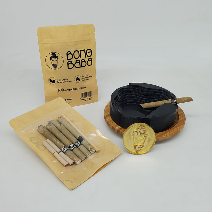 Bong Baba | Tendu Leaf Cone Display Of 20 Pre-rolled Cone (Display Pack) Bong Baba