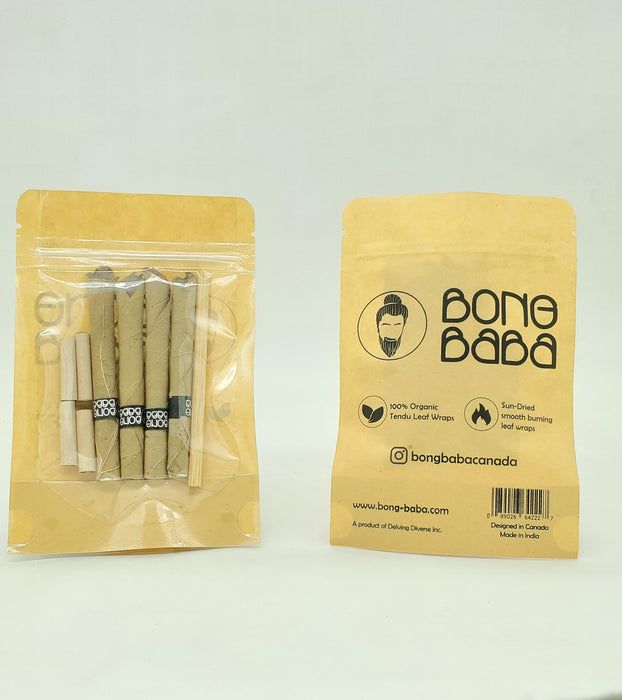 Bong Baba | Tendu Leaf Cone Display Of 20 Pre-rolled Cone (Display Pack) Bong Baba