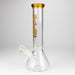 12" 7mm Beaker Glass Bong Glass Bong Super Supplys Inc Yellow