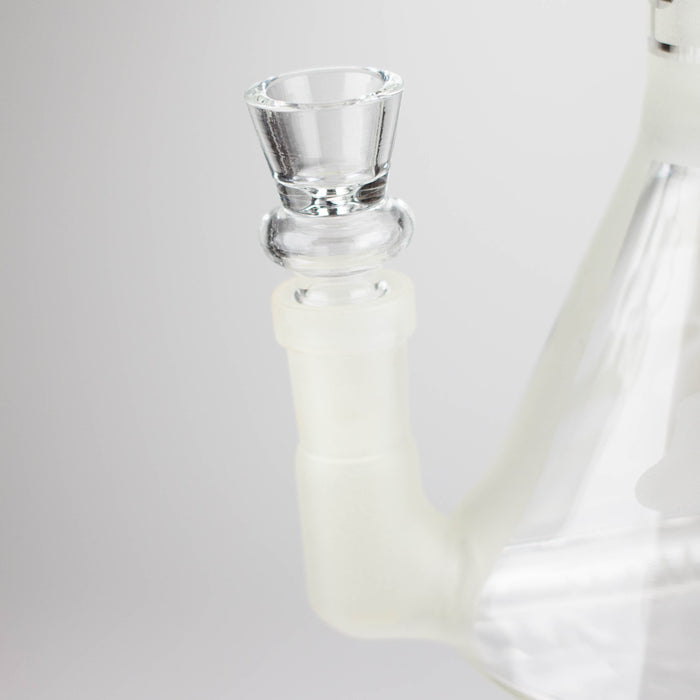 8" GLOW IN DARK BEAKER GLASS BONG Glass Bong Bongzie Smokes