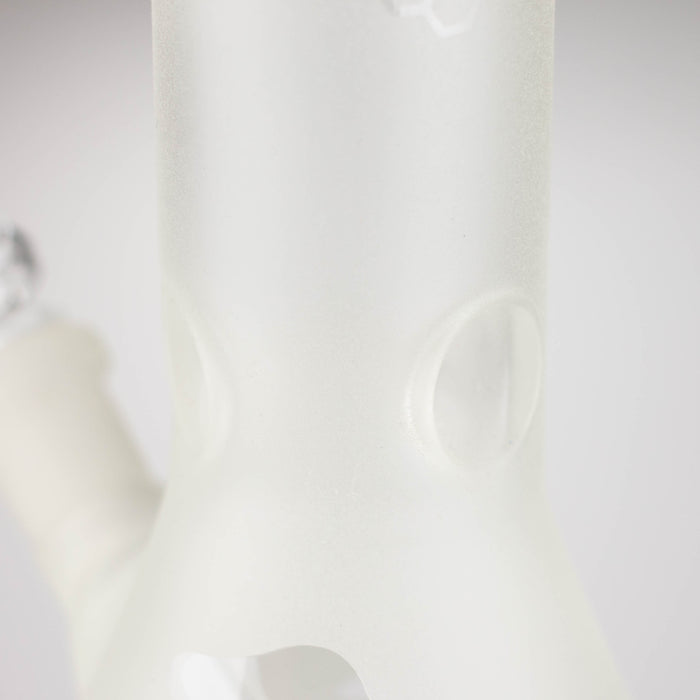 12" GLOW IN DARK BEAKER BONG WITH ICE CATCHER Glass Bong Bongzie Smokes