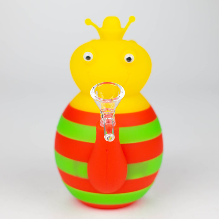 5.5" Bee water pipe [H146] Resin · Silicone · Plastic Bong YHS Smoke
