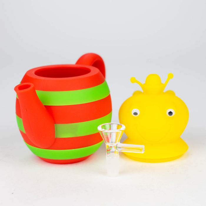 5.5" Bee water pipe [H146] Resin · Silicone · Plastic Bong YHS Smoke