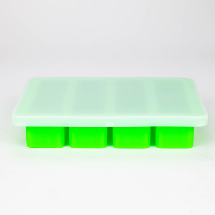 Silicone Butter Mold with Lid [K056] Mold YHS Smoke