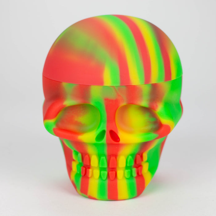Skull Silicone Stash JAR - 500ml - Assorted Storage YHS Smoke