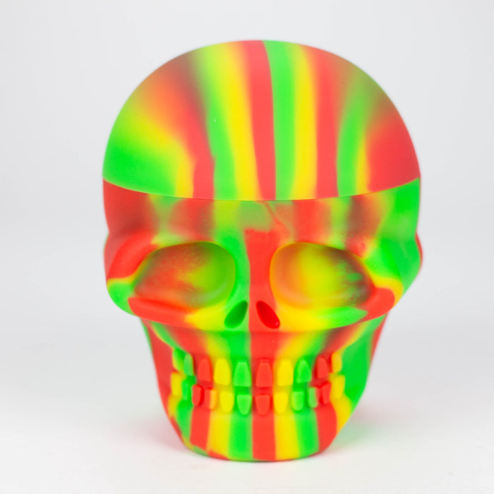 Skull Silicone Stash JAR - 500ml - Assorted Storage YHS Smoke