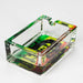 Glass Rectangle Ashtray Box of 8 Glass Ashtray NIBO Distribution