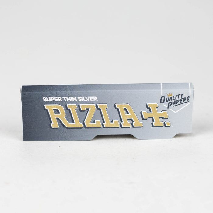 Rizla | Super Thin Silver single wide Box of 100 Single Wide Size NIBO Distribution