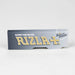 Rizla | Super Thin Silver single wide Box of 100 Single Wide Size NIBO Distribution