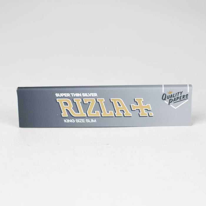 Rizla | Super Thin Silver king size Box of 50 King Size NIBO Distribution