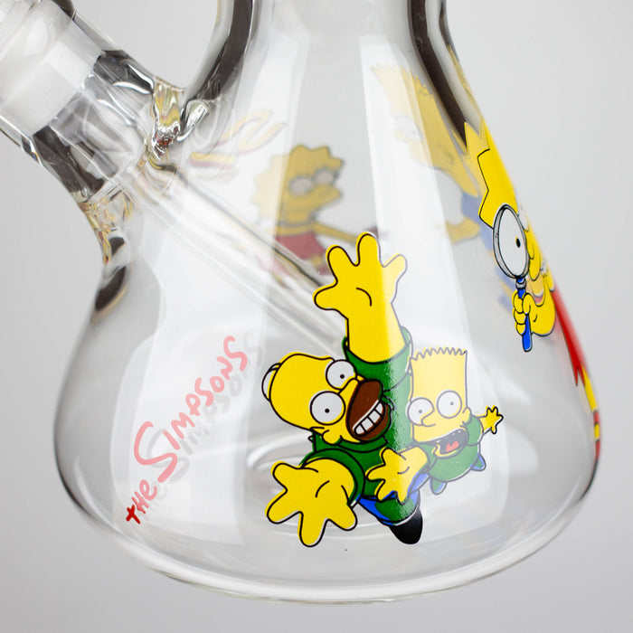 14" Cartoon 9 mm glass bong [PIP836] Glass Bong NIBO Distribution