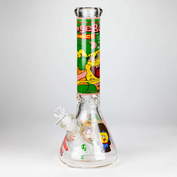 14" Cartoon 9 mm glass bong [PIP837] Glass Bong NIBO Distribution Design E