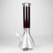 14" Luxury Pattern 9mm glass bong [PIP871] Glass Bong NIBO Distribution