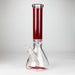 14" Luxury Pattern 9mm glass bong [PIP871] Glass Bong NIBO Distribution Design F