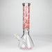 14" Hemp Weed 9mm glass bong [PIP845] Glass Bong NIBO Distribution Pink