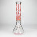 14" Hemp Weed 9mm glass bong [PIP845] Glass Bong NIBO Distribution