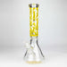 14" Hemp Weed 9mm glass bong [PIP845] Glass Bong NIBO Distribution Yellow