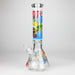 14" Cartoon Glow 9 mm glass bong [PIP834] Glass Bong NIBO Distribution Design A