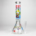 14" Cartoon Glow 9 mm glass bong [PIP834] Glass Bong NIBO Distribution