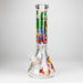 14" Cartoon Glow 9 mm glass bong [PIP834] Glass Bong NIBO Distribution Design E