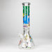 14" Cartoon Glow 9 mm glass bong [PIP834] Glass Bong NIBO Distribution Design F
