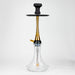 Genie | 22.5″ Aluminum Hookah with Diffuser,Tray, and Soft Touch Silicone Hose [SS-04] Hookah BB Canada Gold
