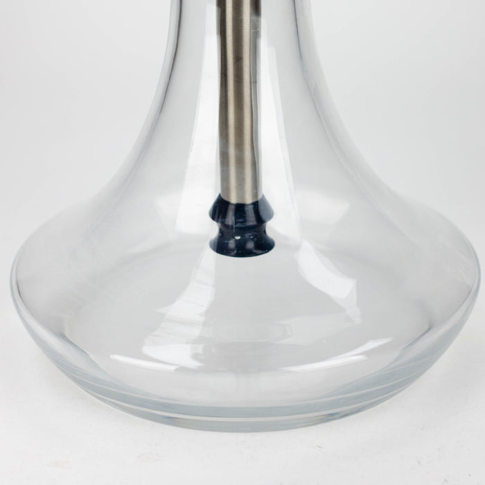 Genie | 22.5″ Aluminum Hookah with Diffuser,Tray, and Soft Touch Silicone Hose [SS-04] Hookah BB Canada