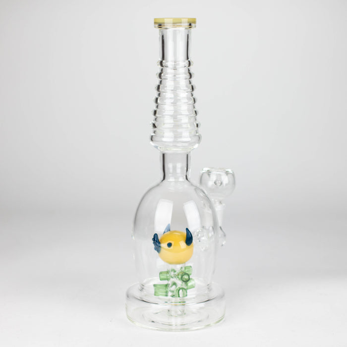 12" Fancy glass water bong Glass Bong Bongzie Smokes