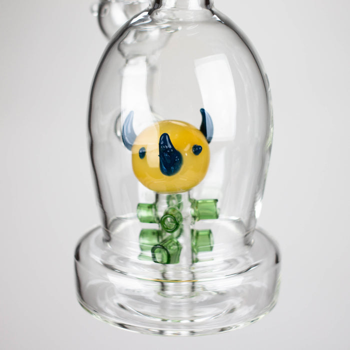 12" Fancy glass water bong Glass Bong Bongzie Smokes