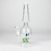 12" Fancy glass water bong Glass Bong Bongzie Smokes White