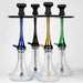 Genie | 22.5″ Aluminum Hookah with Diffuser,Tray, and Soft Touch Silicone Hose [SS-04] Hookah BB Canada