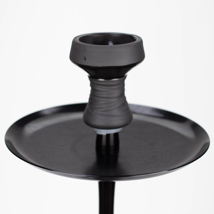 Genie | 22.5″ Aluminum Hookah with Diffuser,Tray, and Soft Touch Silicone Hose [SS-04] Hookah BB Canada