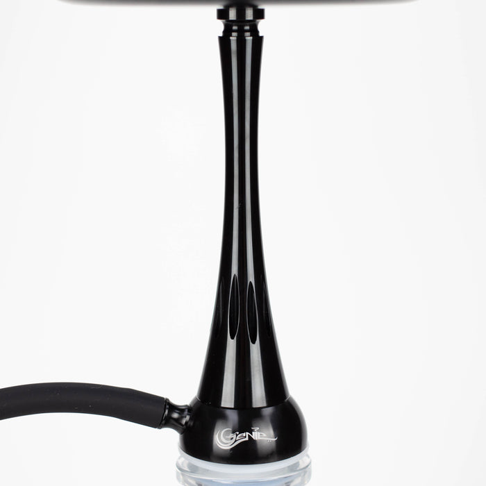 Genie | 22.5″ Aluminum Hookah with Diffuser,Tray, and Soft Touch Silicone Hose [SS-04] Hookah BB Canada