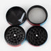 Z2.2" Metal Grinder 4 Layers RM Design Box of 12 [GZ462] Display Pack 777 Smoke