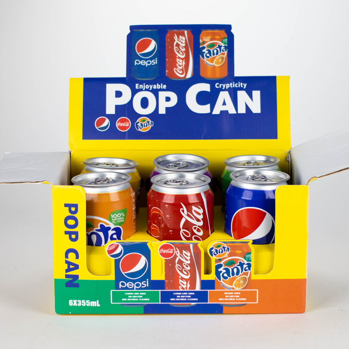 POP CAN HERB STORAGE JAR BOX OF 6 Storage 777 Smoke