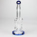 7" Bent neck glass bubbler with Honeycomb diffuser Glass Bong Bongzie Smokes