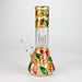 8" Handcrafted Single Dome Percolator Ice Bong-Assorted Glass Bong Bongzie Smokes