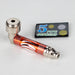2.5" Metal Pipe with screen pack Metal Pipe Bongzie Smokes