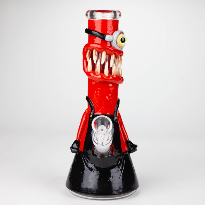 10" Resin 3D ONE EYE glass beaker [DY408] Resin · Silicone · Plastic Bong DY Glass