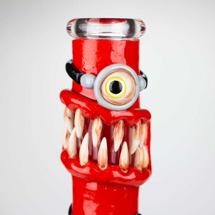 10" Resin 3D ONE EYE glass beaker [DY408] Resin · Silicone · Plastic Bong DY Glass
