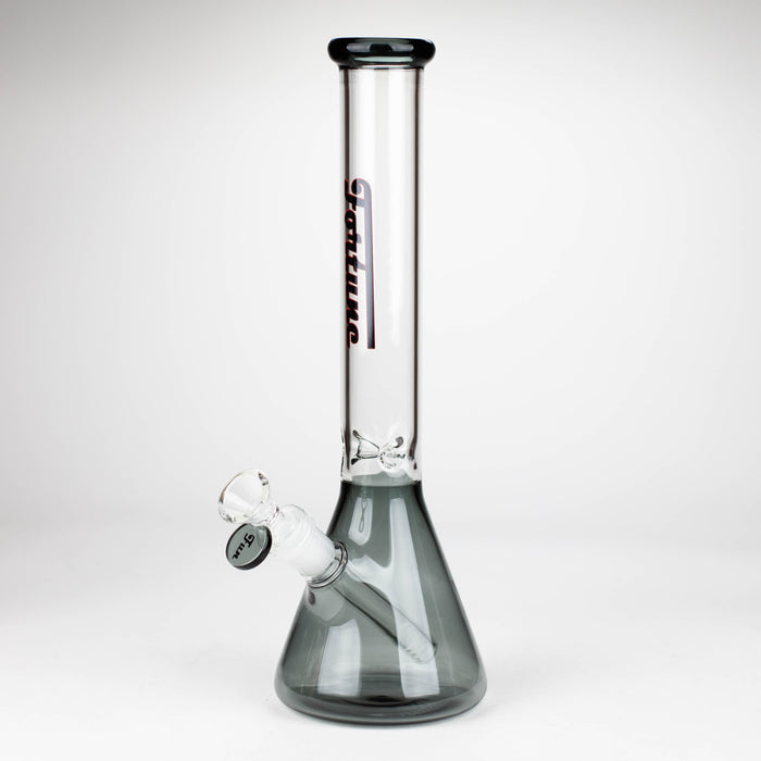 Fortune | 12“ 4mm Color Beaker Bong [123804] Glass Bong Fortune T-Black