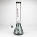 Fortune | 12“ 4mm Color Beaker Bong [123804] Glass Bong Fortune T-Black