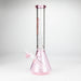 Fortune | 12“ 4mm Color Beaker Bong [123804] Glass Bong Fortune Pink